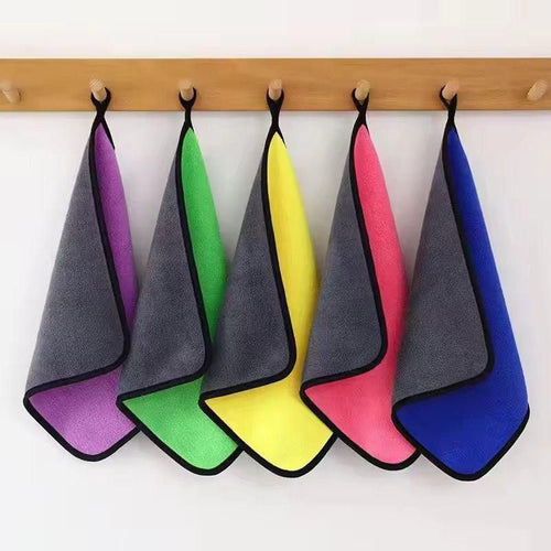 RoseNest™ UltraSoft 450 GSM Microfiber Towels (Pack of 4)